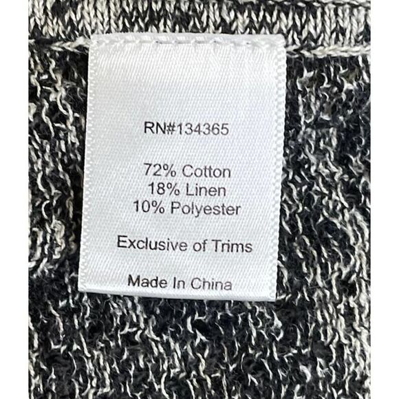 Sigrid Olsen Marled Pointelle Kimono Cardigan NWT - Picture 8 of 8